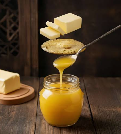 الفرق الأساسي بين الزبدة البقري والزبدة الجاموسي